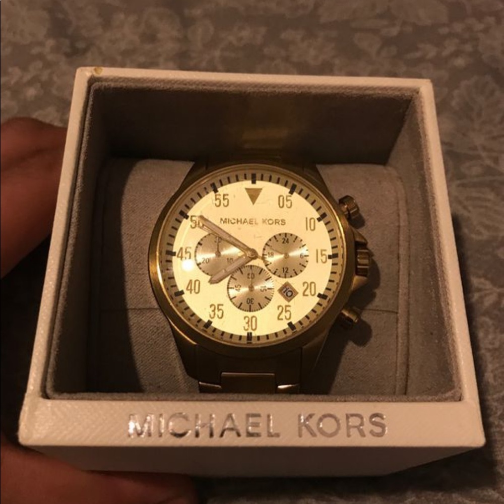 Gold Michael Kors Watch